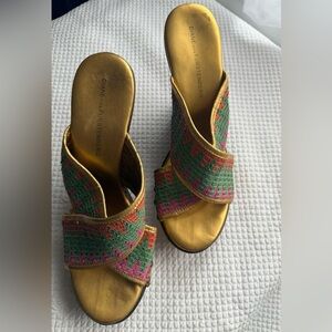 Diane von Furstenberg Multicolor Woven Women's Shoes